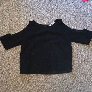 Black with sparkles for kid